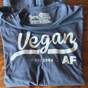 Vegan AF Blue Women's Short Sleeve Tee